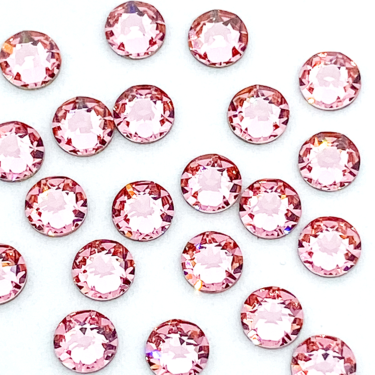 Австрийски кристали за нокти ss16 light rose