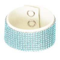 Art.No.ltqdoublewhite- Гривна Кристал Меш light turquoise от  