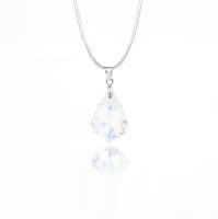 Art.No.ab609016- Колие с кристал 16мм Барокова капка aurore boreale от  